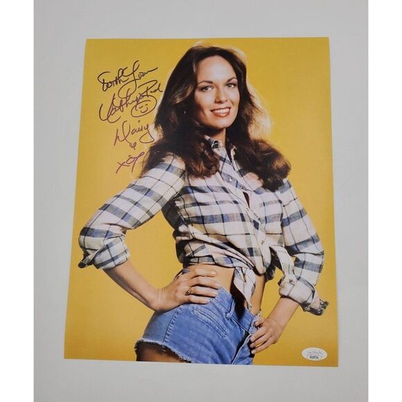 Catherine Bach Signed Photo 11X14 Daisy Dukes Of Hazzard JSA COA - Picture 2 of 5